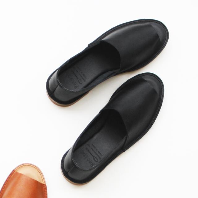 本革 Lカット オープントゥ シューズ Recipe RP-255 日本製 / サンダル