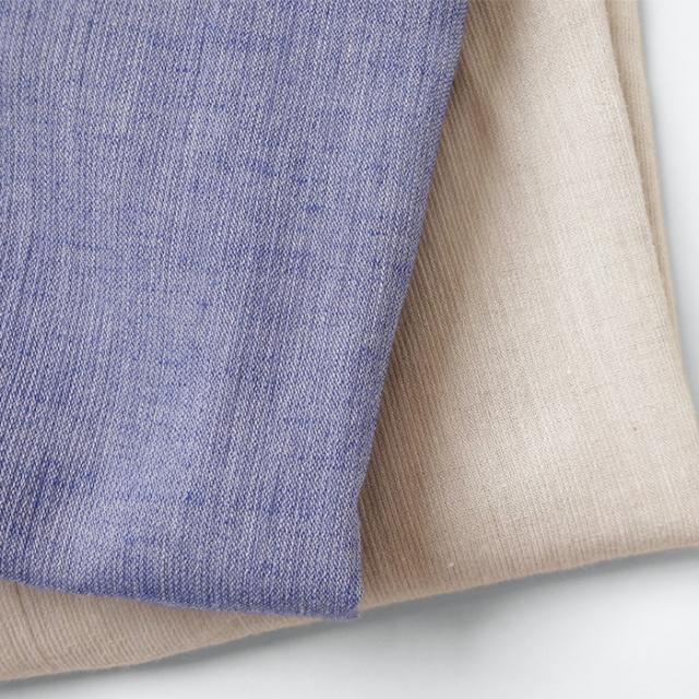 綿麻 高島ちぢみ Tブラウス + ルームパンツ 2点セット 日本製 / 涼しい