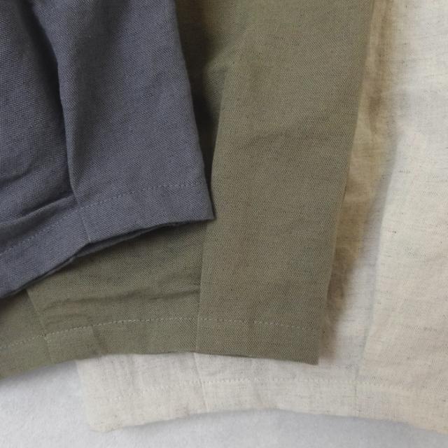 やわらか コットン ヘンプ クロップド バルーンパンツ / 40代 50代 60代 女性 日本製 バルーン パンツ レディース 春夏 おしゃれ きれいめ ウエストゴム コクーンパンツ 綿麻 ゆったり 体型カバー 涼しい すっきり ナチュラル 春 夏 やわらか コットン ヘンプ クロップド バルーンパンツ / 40代 50代 60