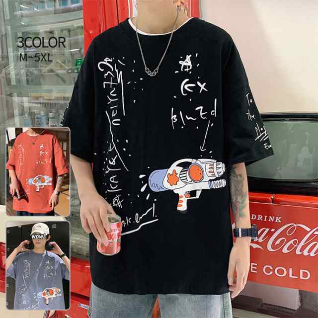 Tシャツ Tシャツ メンズ 半袖 丸首 半袖tシャツ 重ね着風 夏tシャツ メンズtシャツ ゆったり カジュアル おしゃれ トップスの通販はau Pay マーケット Shojikiya