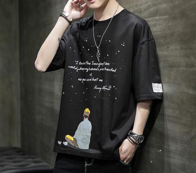 送料無料 Tシャツ Tシャツ メンズ 半袖 丸首 半袖tシャツ 重ね着風 夏tシャツ メンズtシャツ ゆったり カジュアル おしゃれ トップス の通販はau Pay マーケット Shojikiya