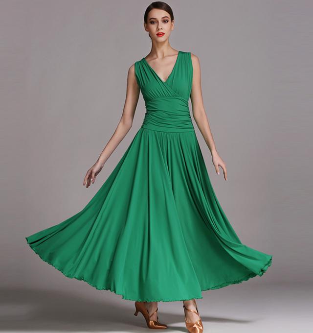 送料無料 社交ダンス衣装 モダンドレス ラテンドレス スタンダードドレス ワルツダンス 紗 ロングワンピース マキシ丈 ラテン衣装 社交ダの通販はau Pay マーケット Shojikiya