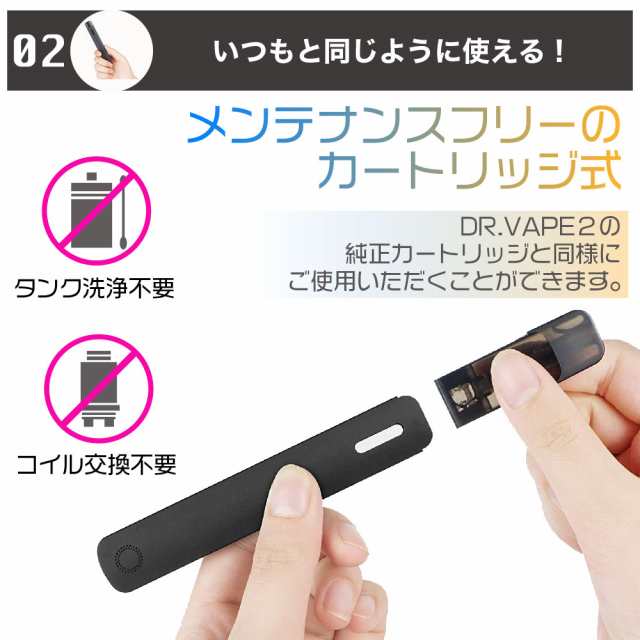 一部予約販売中】電子タバコ 互換LAB(R) DR.VAPE Model2用 互換