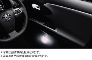 トヨタ純正　ドアハンドル&amp;ポケットイルミネーション　プリウス 30系_1