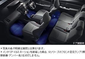 トヨタ純正　インテリアイルミネーション [2モードタイプ]　プリウスα 40系後期_1