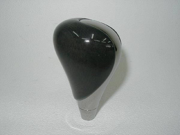 レクサス純正　鏡面メッキ&本木目シフトノブ　クラウン　[グレー]