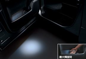 トヨタ純正　フロントドアイルミネーション　アルファード 20系