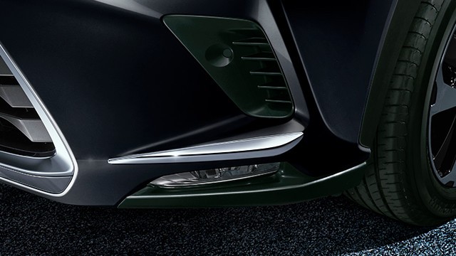 レクサス純正　メッキフロントバンパーガーニッシュ　レクサスＮＸ 10系後期