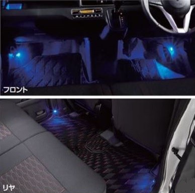 スズキ純正　フロアイルミネーション　ワゴンＲ/スティングレー MH55S
