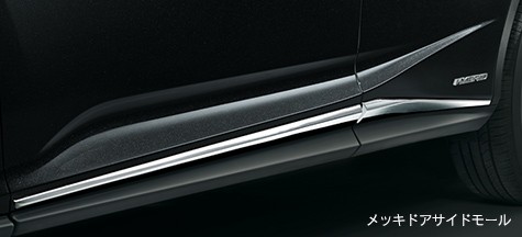 レクサス純正　メッキドアサイドモール　レクサスＲＸ 20系