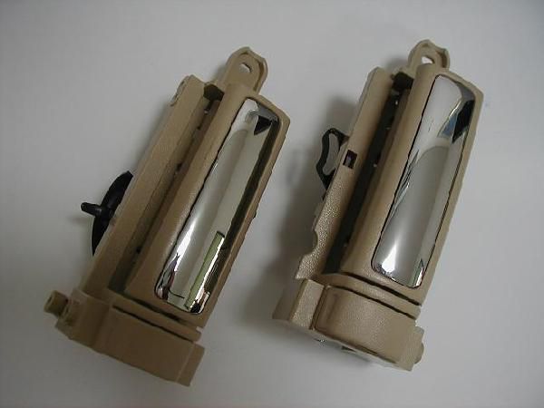 トヨタ純正　メッキインサイドスライドドアハンドル [交換式インナードアノブ]　ヴェルファイア 20系の通販は