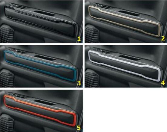 ハスラーMR52S スズキ純正 ドアトリムガーニッシュ 楽天市場】【スズキ純正】 ドアトリムガーニッシュ ☆ハスラー