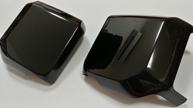 トヨタ純正　ドアミラーカバー (ブラック)　ランドクルーザー２５０ 250系 ランドクルーザー250の通販は