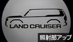 トヨタ純正 プロジェクションカーテシイルミ ランドクルーザー250