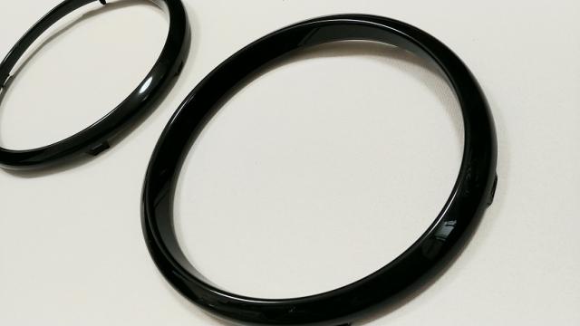 スズキ純正　ヘッドランプリム (ブラック)　ラパンLC HE33S
