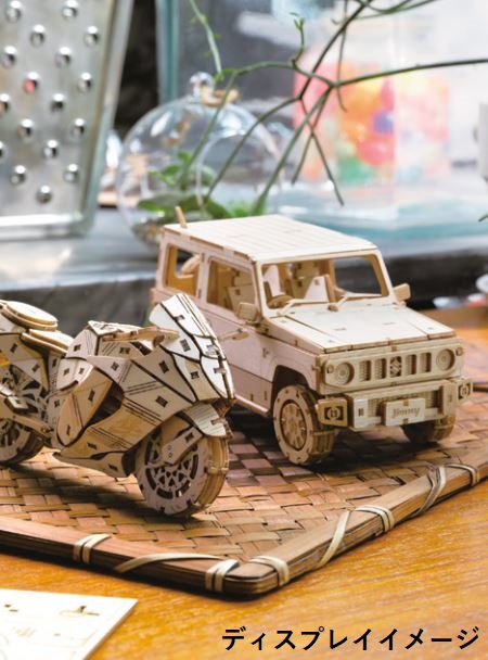 オ*梟様 スズキ純正 組立式木製フィギュア　ki-gu-mi　ジムニー 黒染め完 オ*梟様 スズキ純正 組立式木製フィギュア ki-gu-mi ジムニー 黒