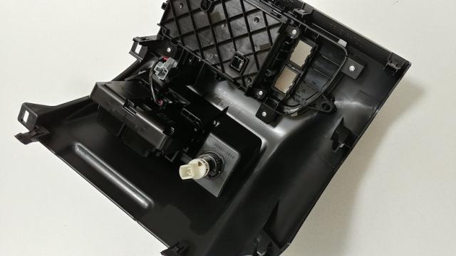 ハイエーススーパーGL 6型 エアコンコントロールパネルプラスチックパネルおまけ トヨタ純正 エアコンパネル [シルバー] ハイエース 200系の通販
