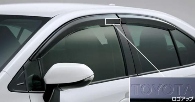 トヨタ純正　サイドバイザー　カローラ 210系