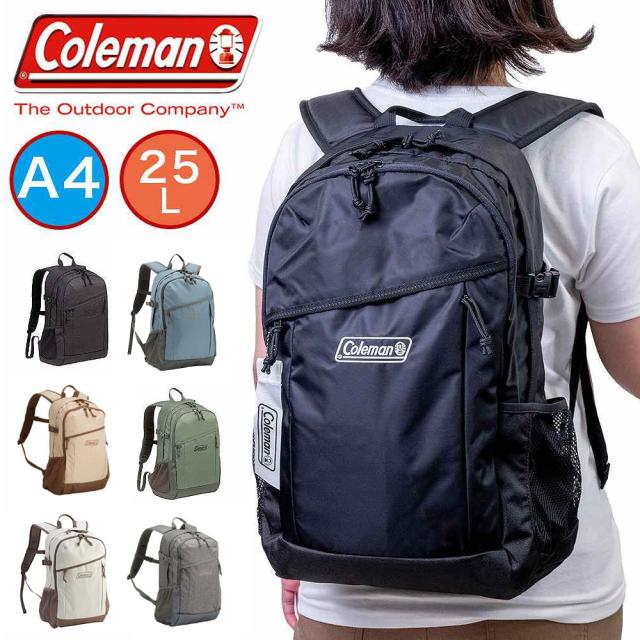 コールマン リュック Coleman 25L WALKER25 A4 リュックサック バックパック メンズ レディース 中学生 高校生 大学生 男子 女子 大人 通学リュック スポーツリュック スクールリュック 通学 スポーツ アウトドア ウォーカー25 7,590円