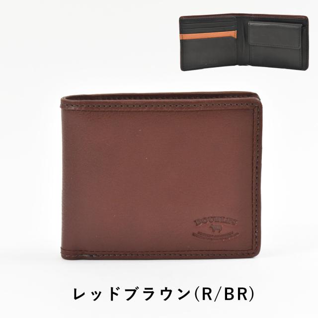 DOUBLES ダブルス 財布 二つ折り メンズ レディース 二つ折り財布 本革