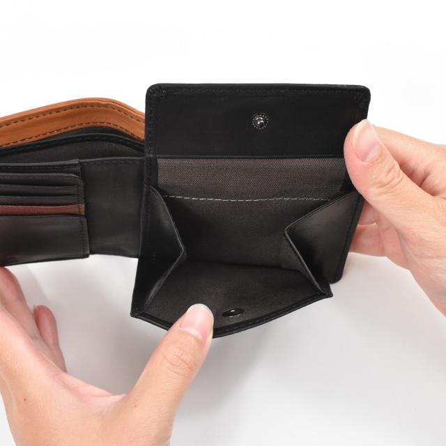 DOUBLES ダブルス 財布 二つ折り メンズ レディース 二つ折り財布 本革