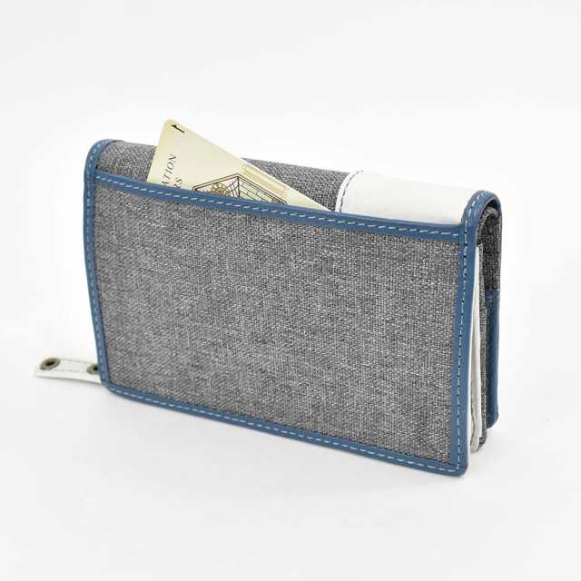 moustache 財布 ミドルウォレット ムスタッシュ 二つ折り 縦型
