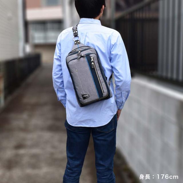 MOUSTACHE リュック ボディバッグ 2WAY ムスタッシュ メンズ レディース ブランド バッグ ワンショルダー ショルダーバッグ リュックサック ボディバック 人気 かっこいい シンプル 大人 ナイロン 大容量 大きめ JLG-4659_2