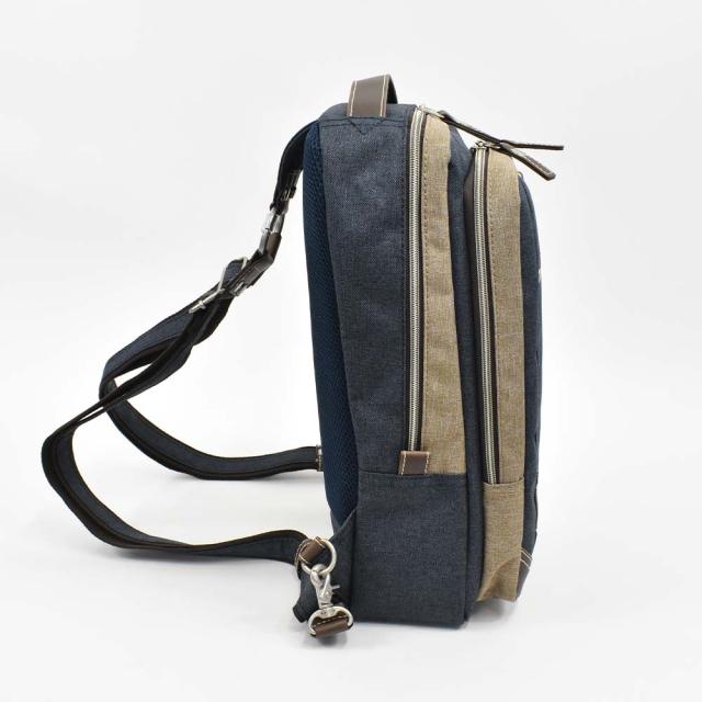 MOUSTACHE リュック ボディバッグ 2WAY ムスタッシュ メンズ レディース ブランド バッグ ワンショルダー ショルダーバッグ リュックサック ボディバック 人気 かっこいい シンプル 大人 ナイロン 大容量 大きめ JLG-4659_5