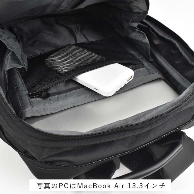 moustache on time ビジネスリュック A4 薄型 容量拡張 ムスタッシュオンタイム ビジネスバッグ リュック リュックサック バックパック バッグ バック ビジネス 通勤 通勤リュック 薄い 薄マチ 人気 ブランド カジュアル JNO-2820_11