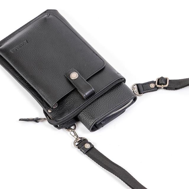 スマホショルダー ショルダーポーチ 本革 ショルダーバッグ DOUBLES