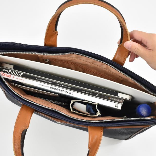 ムスタッシュ moustache on time ビジネスバッグ メンズ レディース B4