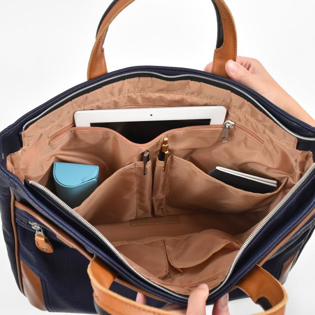 ムスタッシュ moustache on time ビジネスバッグ メンズ レディース B4