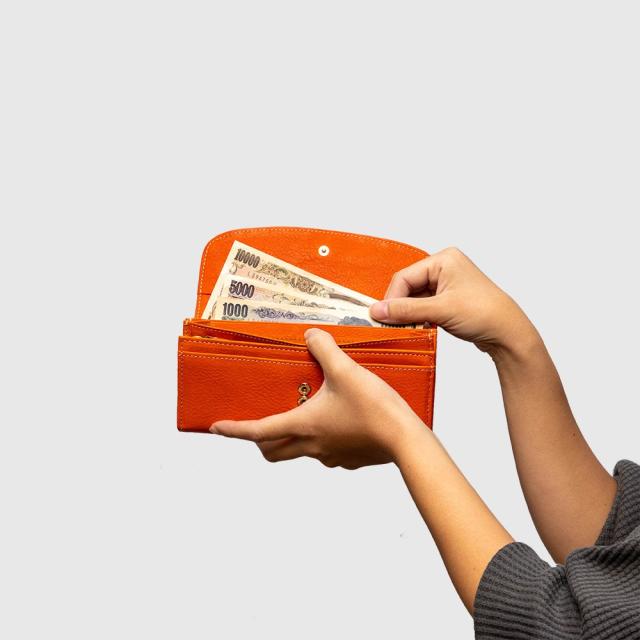 ダコタ Dakota 長財布 財布 レディース イデーア かぶせ レディース財布 レディース長財布 本革 革 レザー 大容量 かぶせ型 ブランド カード入れ 多数 カードポケット 多い 大人 使いやすい 30代 40代 50代 31281_1