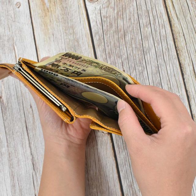 ダコタ Dakota 財布 二つ折り コラッジョ がま口 レディース 二つ折り財布 小銭入れ ファスナー がま口財布 本革 革 レザー 2つ折り 2つ折り財布 ブランド おしゃれ かわいい コンパクト 評判 人気 30941_10