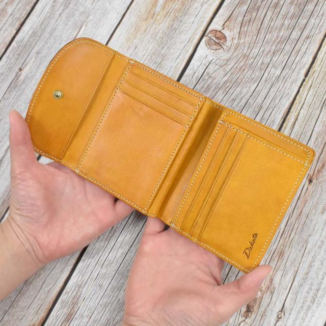 ダコタ Dakota 財布 二つ折り コラッジョ がま口 レディース 二つ折り財布 小銭入れ ファスナー がま口財布 本革 革 レザー 2つ折り 2つ折り財布 ブランド おしゃれ かわいい コンパクト 評判 人気 30941_4