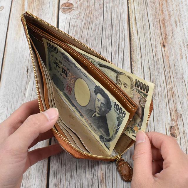 ダコタ Dakota 長財布 財布 レディース コラッジョ L字ファスナー レディース財布 レディース長財布 本革 革 レザー 大容量 ブランド ファスナー L字 薄い 薄マチ スリム 大人 人気 評判 30代 40代 50代 30943_8