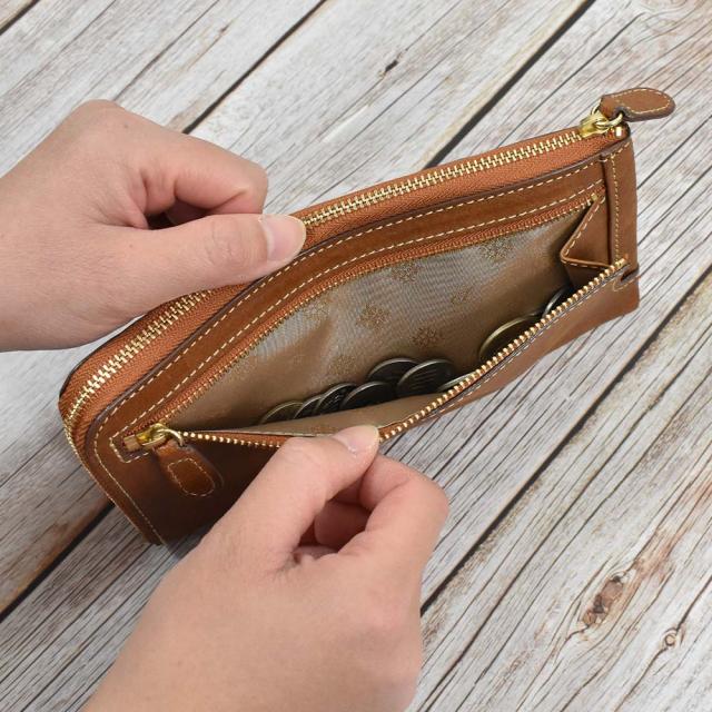 ダコタ Dakota 長財布 財布 レディース コラッジョ L字ファスナー レディース財布 レディース長財布 本革 革 レザー 大容量 ブランド ファスナー L字 薄い 薄マチ スリム 大人 人気 評判 30代 40代 50代 30943_9