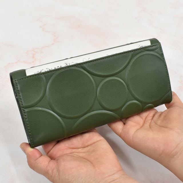 【新品・未使用品】Sybilla シビラ シルクロかぶせ長財布 マスタード シビラ 財布 sybilla 長財布 かぶせ型 シルクロ レディース