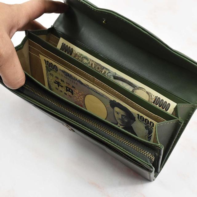 シビラ 財布 sybilla 長財布 かぶせ型 シルクロ レディース ブランド 大容量 本革 5471231_4