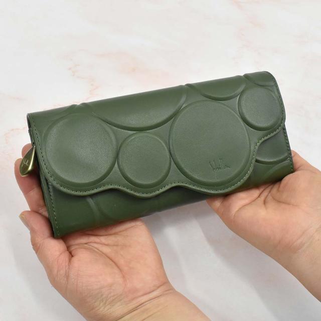 シビラ 財布 sybilla 長財布 かぶせ型 シルクロ レディース