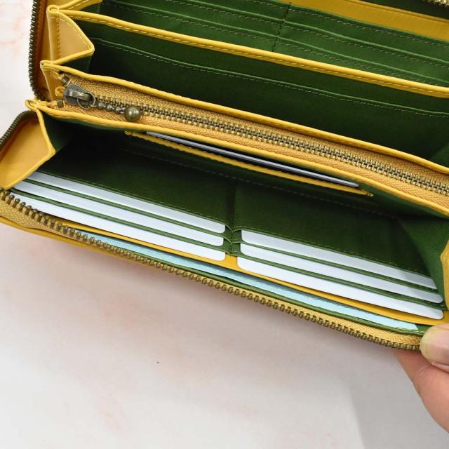 シビラ 財布 sybilla 長財布 ラウンドファスナー型 シルクロ