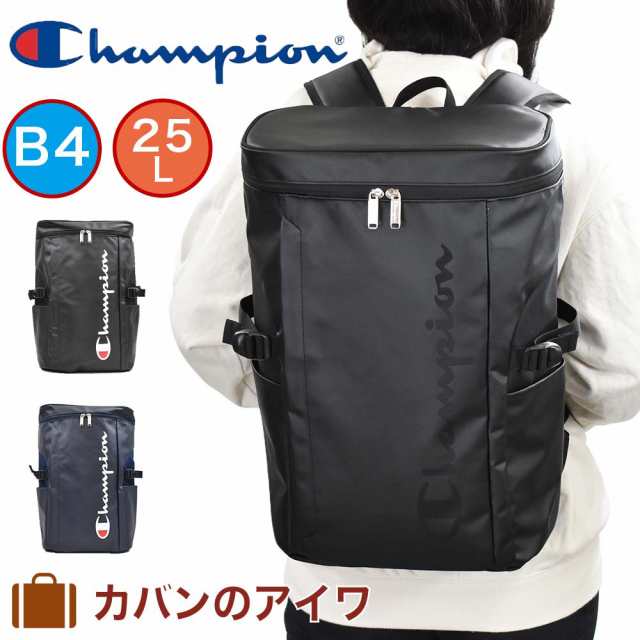 チャンピオン リュック Champion バケット ボックス型 リュックサック 25l B4 リュック ボックスリュック 通学リュック スポーツリュックの通販はau Pay マーケット カバンのアイワ