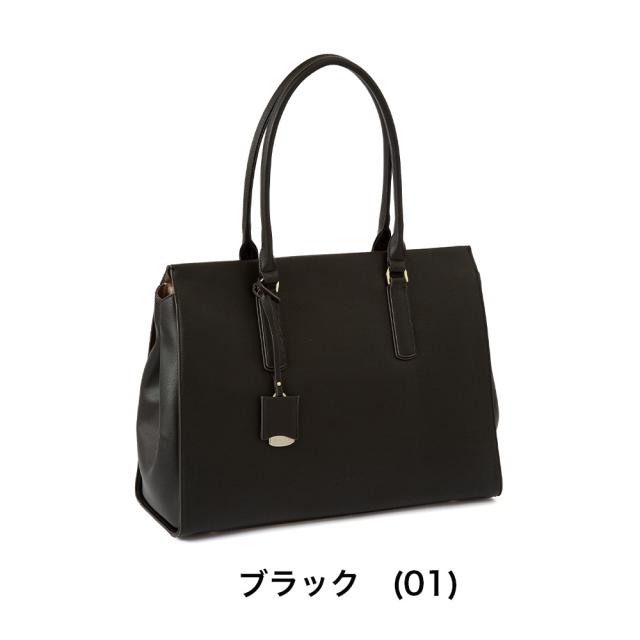 【極美品】ジュエルナローズ ビジネスバッグ チャコール エト トートバッグ トートバッグ レディース ジュエルナローズ Jewelna Rose OLバッグ
