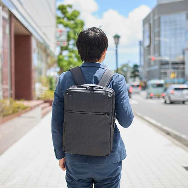 エース リュック ガジェタブルヘザー B4 16L ace メンズ レディース 15.6インチPC対応 ビジネスリュック ビジネス カジュアル ビジネスバッグ バックパック 大容量 大きめ コンパクト ace.GENE エースジーン 68293の通販は