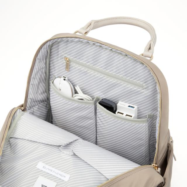 エース ace リュック レディース ラポルテム エースジーン B4 15.6インチPC収納 25L ビジネスリュック リュックサック ビジネスバッグ 通勤 ナイロン 大きめ きれいめ 大容量 ブランド 軽量 ビジネス ace.GENE 68522_9