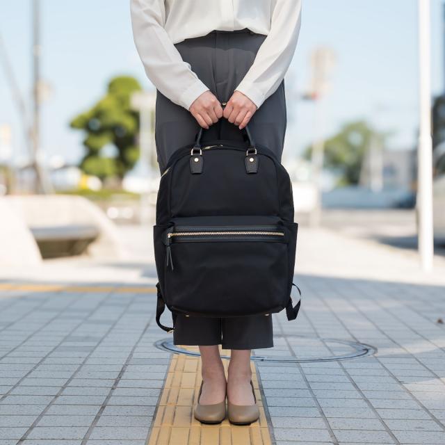 エース ace リュック レディース ラポルテム エースジーン B4 15.6インチPC収納 25L ビジネスリュック リュックサック ビジネスバッグ 通勤 ナイロン 大きめ きれいめ 大容量 ブランド 軽量 ビジネス ace.GENE 68522_3