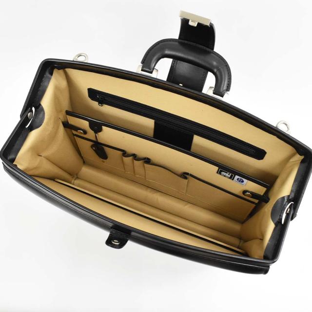 青木鞄 ダレスバッグ 本革 メンズ ジーニアス A4 日本製 Luggage Aoki 1894 Genius 2Way 鍵付き ダレスバック ショルダーバッグ 牛革 革 A4サイズ シンプル AOKI おしゃれ 金具 大容量 ギフト プレゼント お祝い 2558_5