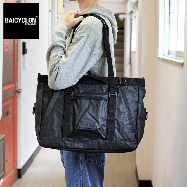 バイシクロン バイ バッグジャック トートバッグ メンズ ファスナー 大きめ 大容量 BAICYCLON by bagjack ショルダー PC収納 斜めがけバッグ ナイロン 2WAY TOTE BAG BCL-17(Ver.2)