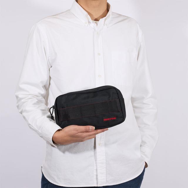 ブリーフィング ポーチ BRIEFING ONE ZIP POUCH MW GENII ガジェットポーチ ガジェットケース 小物入れ メンズ レディース 充電器 周辺機器 小物 BRA233A38_1
