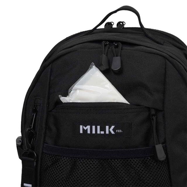 ミルクフェド リュック MILKFED. 32L 通学 B4 A4 NEO EMBROIDERY BIG